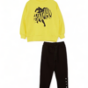 Φόρμα βαμβακερή για αγόρι Cimpa Batman με Κίτρινο