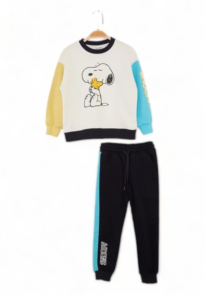 Φόρμα βαμβακερή για αγόρι Cimpa Snoopy Peanuts