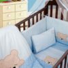 ΚΟΥΝΟΥΠΙΕΡΑ bebe SLEEPING BEARS CUB 13 160X490 ΣΙΕΛ Cotton 100%