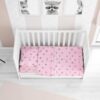 ΠΑΠΛΩΜΑ ΕΜΠΡΙΜΕ bebe PANDA 111 120X160 Pink Cotton 100%