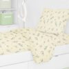 ΣΕΝΤΟΝΙΑ ΕΜΠΡΙΜΕ ΣΕΤ 3 τεμ kids Birds 16 160Χ240 Ecru Flannel cotton 100%