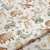 ΣΕΝΤΟΝΙΑ ΕΜΠΡΙΜΕ ΣΕΤ 3 τεμ bebe Dinosaur 515 120X160 Beige 100% Cotton