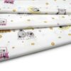 ΣΕΝΤΟΝΙΑ ΕΜΠΡΙΜΕ ΣΕΤ 3 τεμ bebe Sweet Dreams 553 120X160 White-Pink 100% Cotton