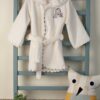 ΜΠΟΥΡΝΟΥΖΙ Με Κέντημα bebe Airplane 157 SIZE:02 Λευκό 100% Cotton