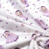 ΣΕΝΤΟΝΙΑ ΕΜΠΡΙΜΕ ΣΕΤ 3 τεμ bebe Fairy 86 120X160 White-Lilac 100% Cotton Flannel