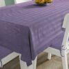 Ανεξίτηλο Τραπεζομάντηλο Νηματοβαφή Lilac 140X140 100% Cotton