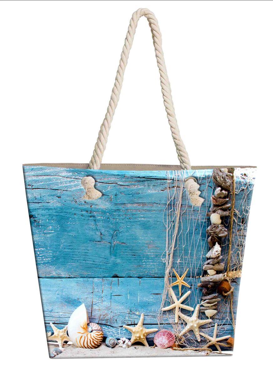 Τσάντα Θαλάσσης Fishing Net 21 40X45 Digital Print 100% Polyester