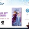 Πετσέτα Θαλάσσης Quick Dry Disney Home Frozen 22 70X140 Lilac 100% Microfiber