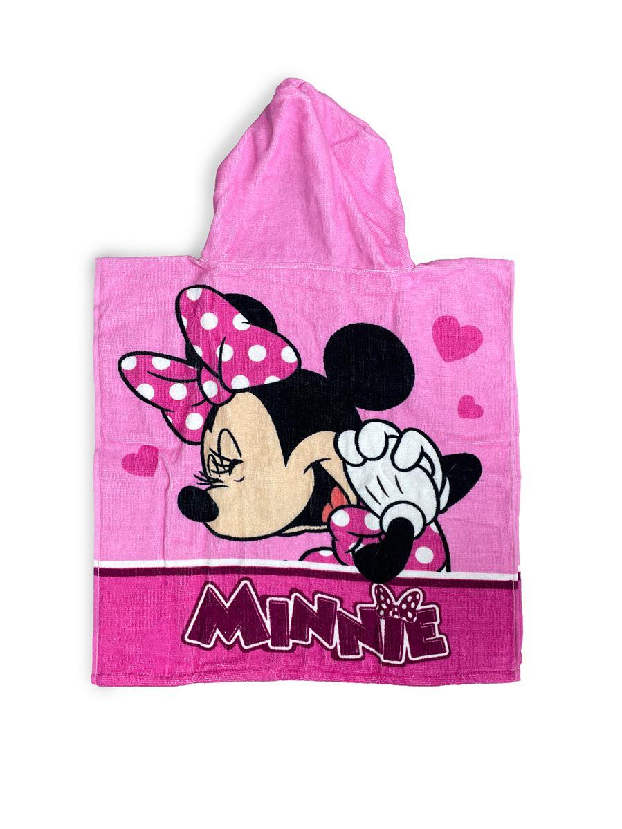 Πόντσο Θαλάσσης Quick Dry Disney Home Minnie 202 50X100 Pink 100% Microfiber