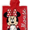 Πόντσο Θαλάσσης Quick Dry Disney Home Minnie 203 50X100 Red 100% Microfiber