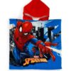 Πόντσο Θαλάσσης Quick Dry Marvel Spider-Man 17 50X100 Sky Blue 100% Microfiber