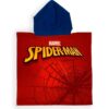 Πόντσο Θαλάσσης Quick Dry Marvel Spider-Man 25 50X100 Red 100% Microfiber