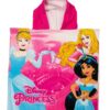Πόντσο Θαλάσσης Quick Dry Disney Home Princess 24 50X100 Pink 100% Microfiber