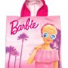 Πόντσο Θαλάσσης Quick Dry Mattel Barbie 86 50X100 Pink 100% Microfiber