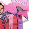 Πετσέτα Θαλάσσης Quick Dry Disney Home Lilo & Stitch 08 70X140 Pink 100% Microfiber
