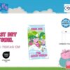 Πετσέτα Θαλάσσης Quick Dry Hasbro Peppa Pig 12 70X140 Green 100% Microfiber