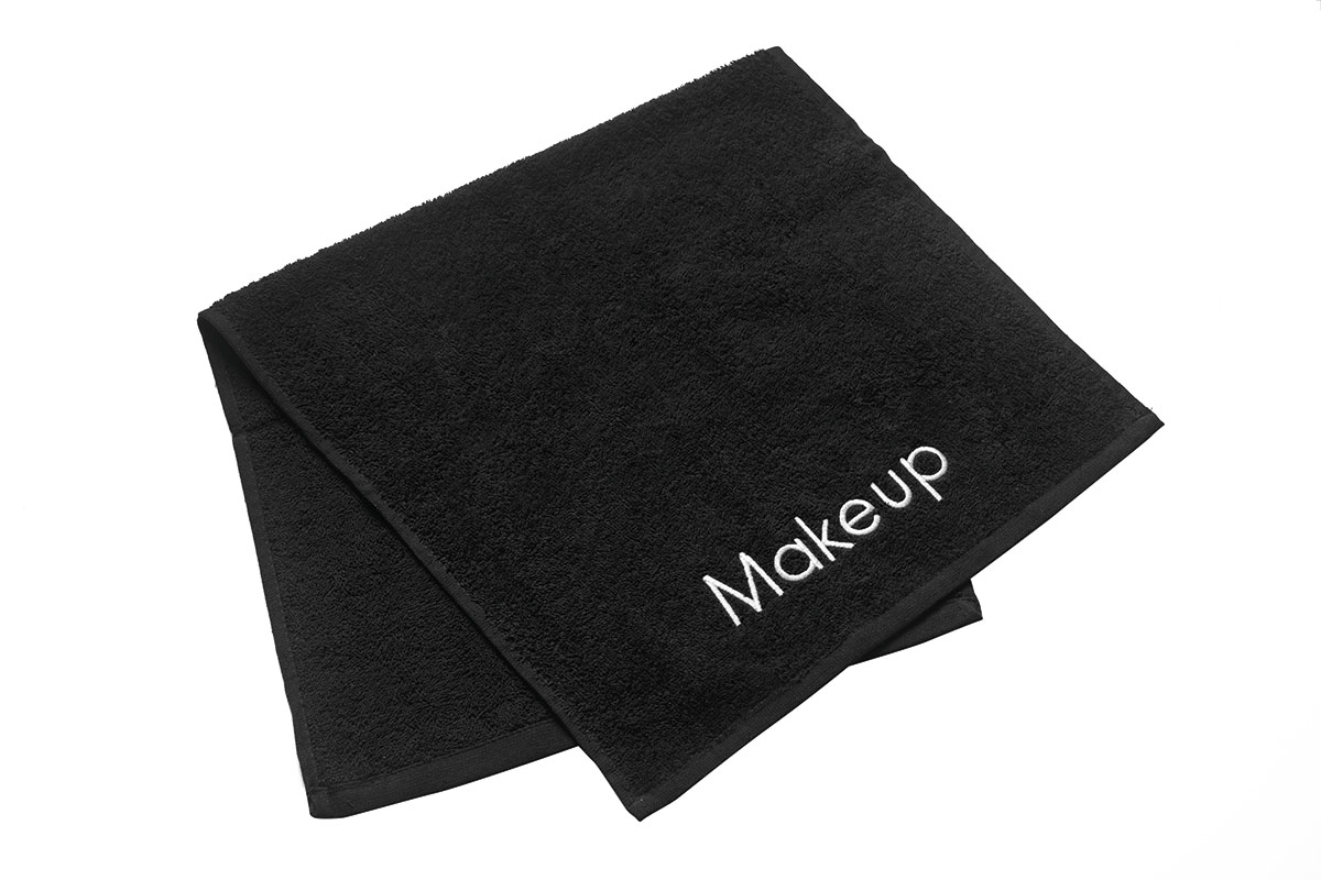 Πετσέτα Make up 30×30 Μαύρο