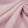 Κουβέρτα Πικέ bebe Μονόχρωμη 120X150 Ροζ 100% Cotton
