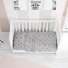 ΠΑΠΛΩΜΑ ΕΜΠΡΙΜΕ bebe PANDA 112 120X160 Grey-Green Cotton 100%