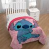 Πάπλωμα Disney Home Lilo & Stitch 42 160X240 Pink 100% Microfiber