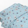 ΜΑΞΙΛΑΡΟΘΗΚΗ ΕΜΠΡΙΜΕ kids Προβατάκι 06 50X70 Sky blue Flannel cotton 100%