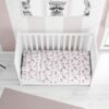 ΣΕΝΤΟΝΙΑ ΕΜΠΡΙΜΕ ΣΕΤ 3 τεμ bebe Unicorn 108 120X160 White-Pink Cotton 100%