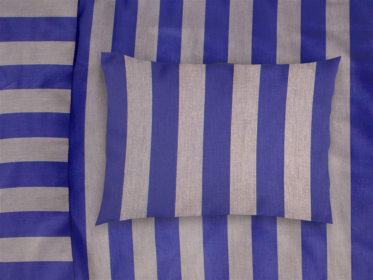 ΜΑΞΙΛΑΡΟΘΗΚΗ ΒΑΜΒΑΚΟΣΑΤΕΝ Stripes 157 50X70 Purple-Grey Cotton 100%