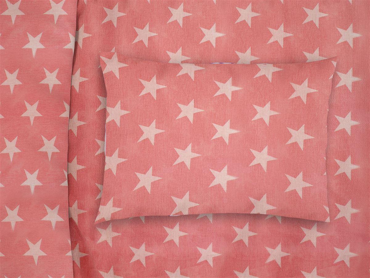 ΜΑΞΙΛΑΡΟΘΗΚΗ ΕΜΠΡΙΜΕ kids Star 34 50X70 Coral Cotton 100%