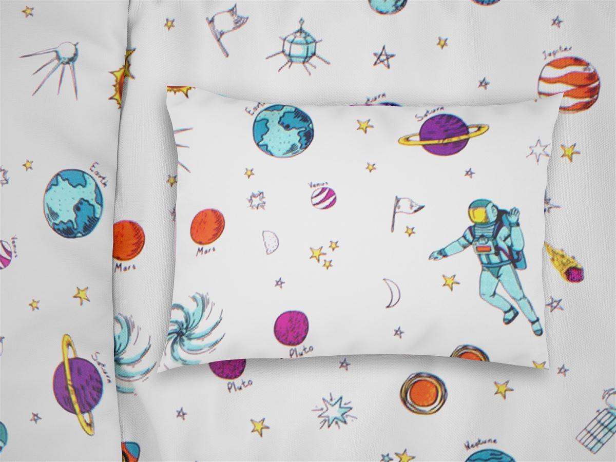 ΜΑΞΙΛΑΡΟΘΗΚΗ ΕΜΠΡΙΜΕ kids Space 188 50X70 White Cotton 100%