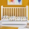 ΣΕΝΤΟΝΙΑ ΕΜΠΡΙΜΕ ΣΕΤ 3 τεμ bebe Honey Bee 545 120X160 White-Yellow 100% Cotton