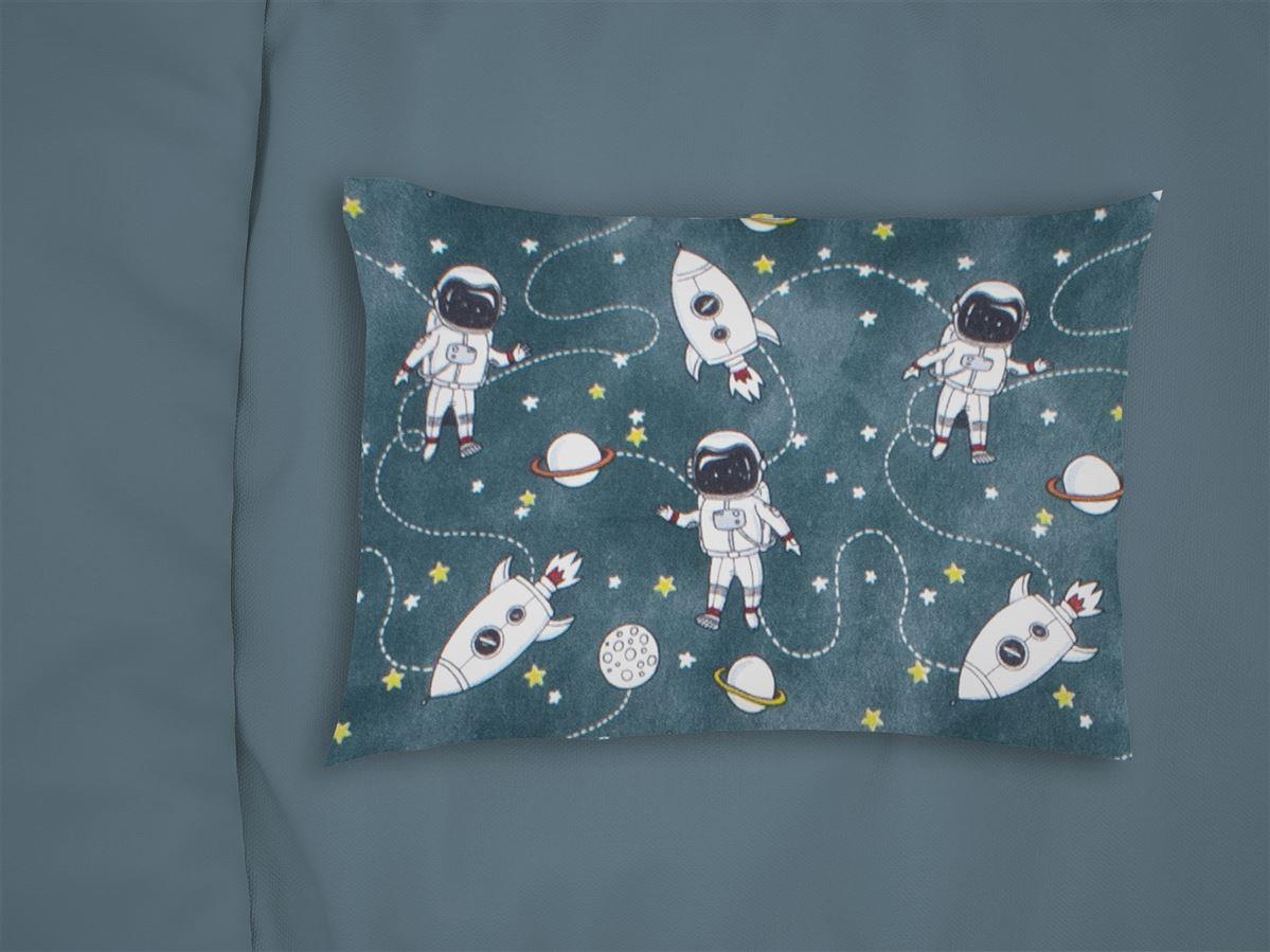 ΜΑΞΙΛΑΡΟΘΗΚΗ ΕΜΠΡΙΜΕ kids Galaxy Travel 91 50X70 Petrol 100% Cotton Flannel