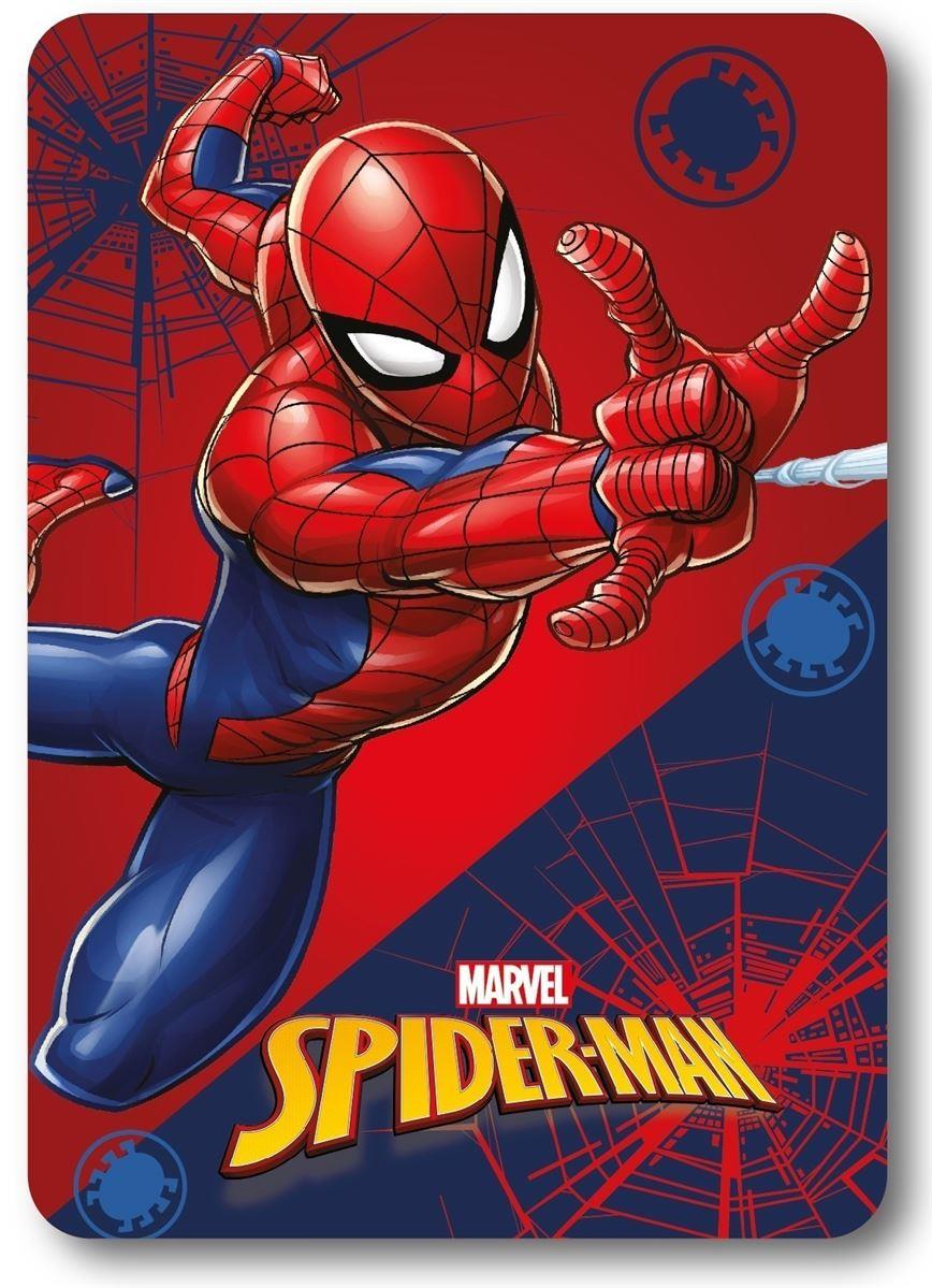 Κουβέρτα Fleece Marvel Spider-Man 23 100X140 Red 100% Polyester