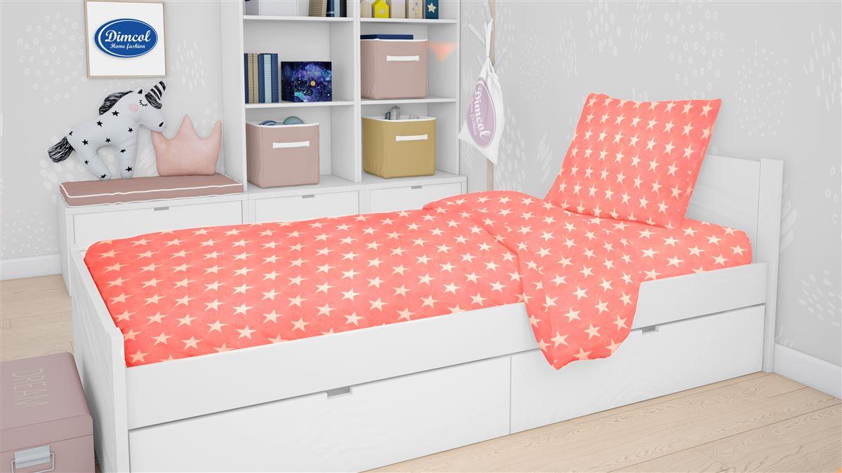 ΠΑΠΛΩΜΑΤΟΘΗΚΗ ΕΜΠΡΙΜΕ kids Star 34 160X240 Coral Cotton 100%