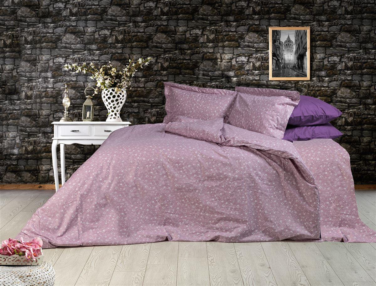 ΣΕΝΤΟΝΙΑ ΕΜΠΡΙΜΕ ΣΕΤ 3 τεμ Μυρτώ 349 220X240 Lilac 100% Cotton Flannel