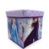 Κουτί-Σκαμπό Disney Home Frozen 12 30X30X30 Lilac 100% Polyester