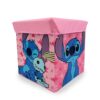 Κουτί-Σκαμπό Disney Home Lilo & Stitch 13 30X30X30 Pink 100% Polyester