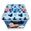 Κουτί-Σκαμπό Disney Home Mickey 14 30X30X30 Sky Blue 100% Polyester