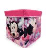 Κουτί-Σκαμπό Disney Home Minnie 07 30X30X30 Pink 100% Polyester