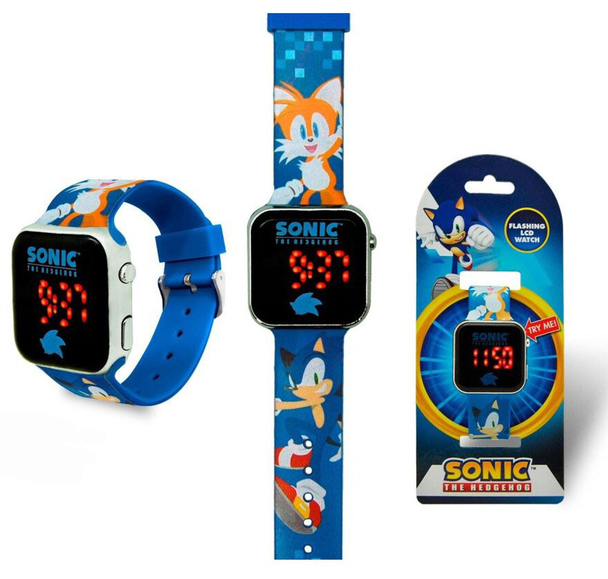 Παιδικό Ψηφιακό Ρολόι Sonic the Hedgehog Prime Sonic Digital LED Watch