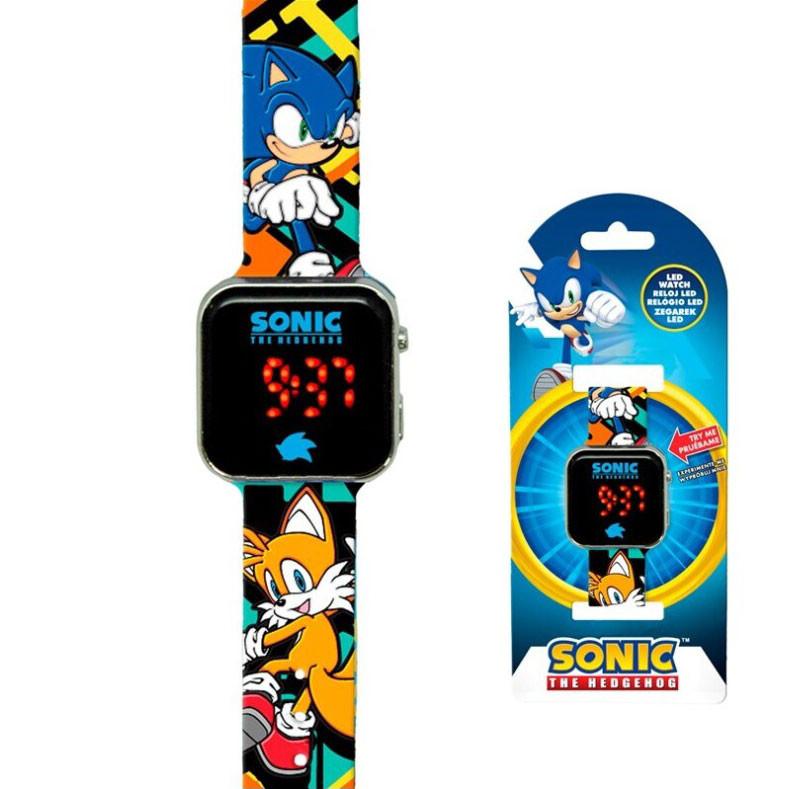 Παιδικό Ψηφιακό Ρολόι Sonic the Hedgehog Tails Sonic, the Hedgehog digital LED watch