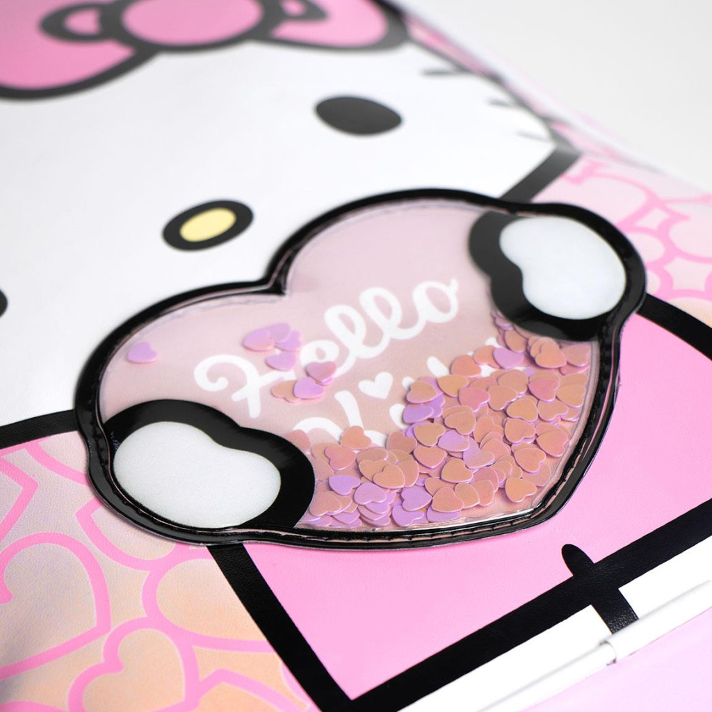 Hello Kitty Heart Ολογραφικό Παιδικό Σακίδιο Πλάτης 25×32 cm - Image 3