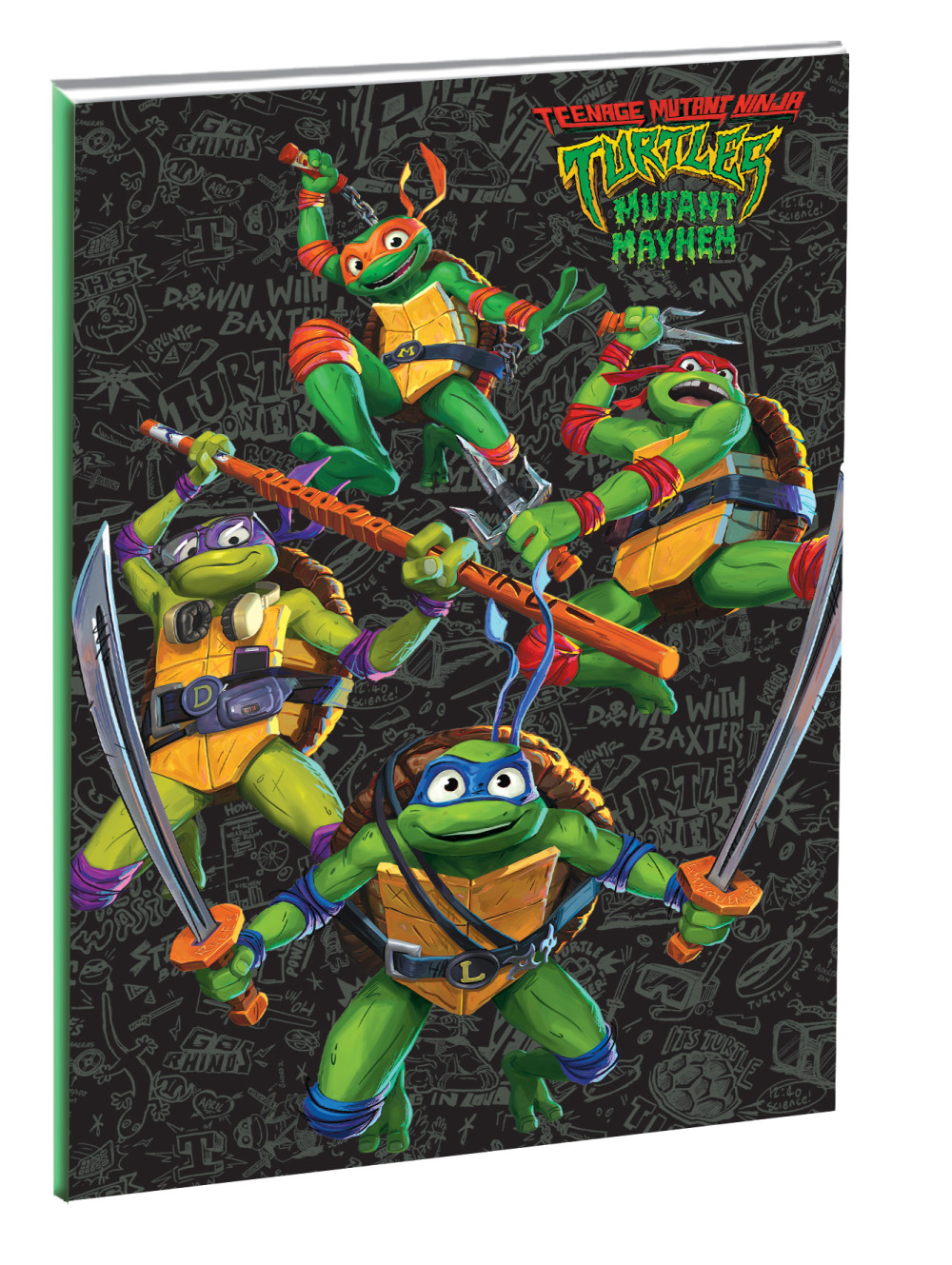 Teenage Mutant Ninja Turtles Power Τετράδιο B5 40 Φύλλων