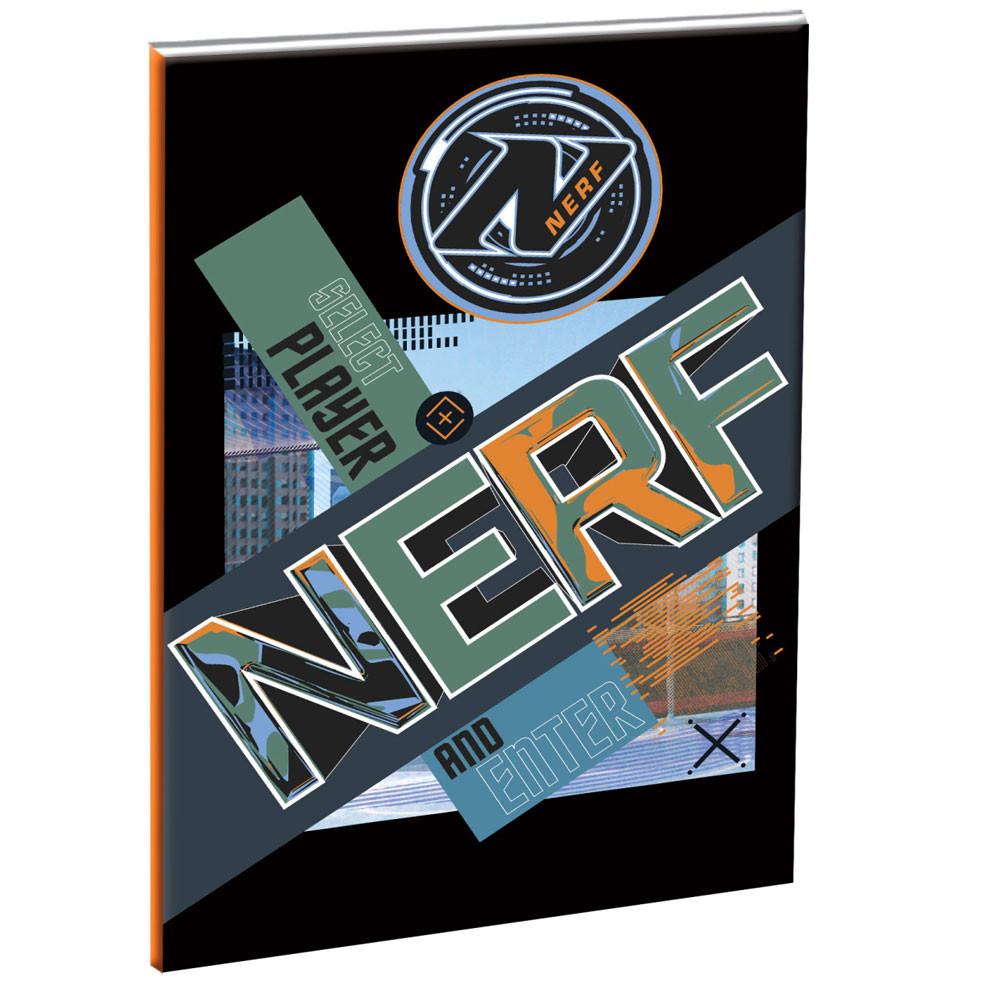 Nerf Player Τετράδιο B5 40 Φύλλων
