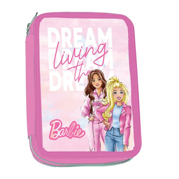 Barbie Living the Dream Γεμάτη Διώροφη Κασετίνα 27 Τεμαχίων