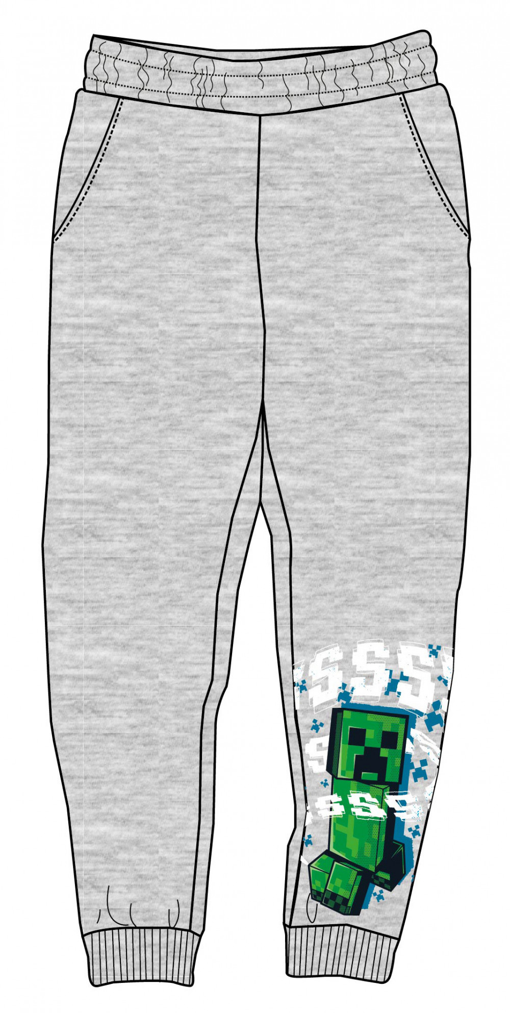 Alternative view of Minecraft παιδική φόρμα μακρύ παντελόνι, παντελόνι jogging 10 ετών