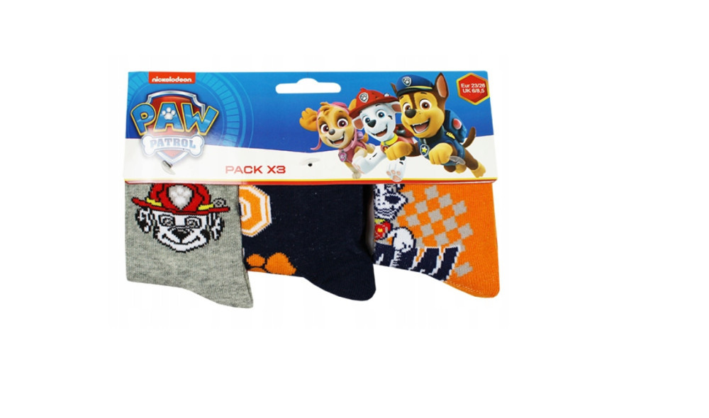 Paw Patrol παιδικές κάλτσες 27/30 - Image 3