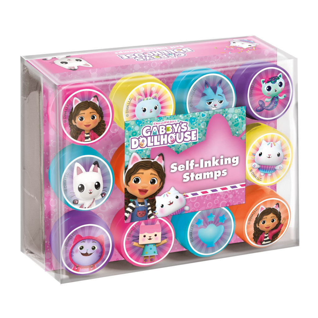 Gabby’s Dollhouse Παιδικό Σετ Σφραγίδων 12 Τεμαχίων