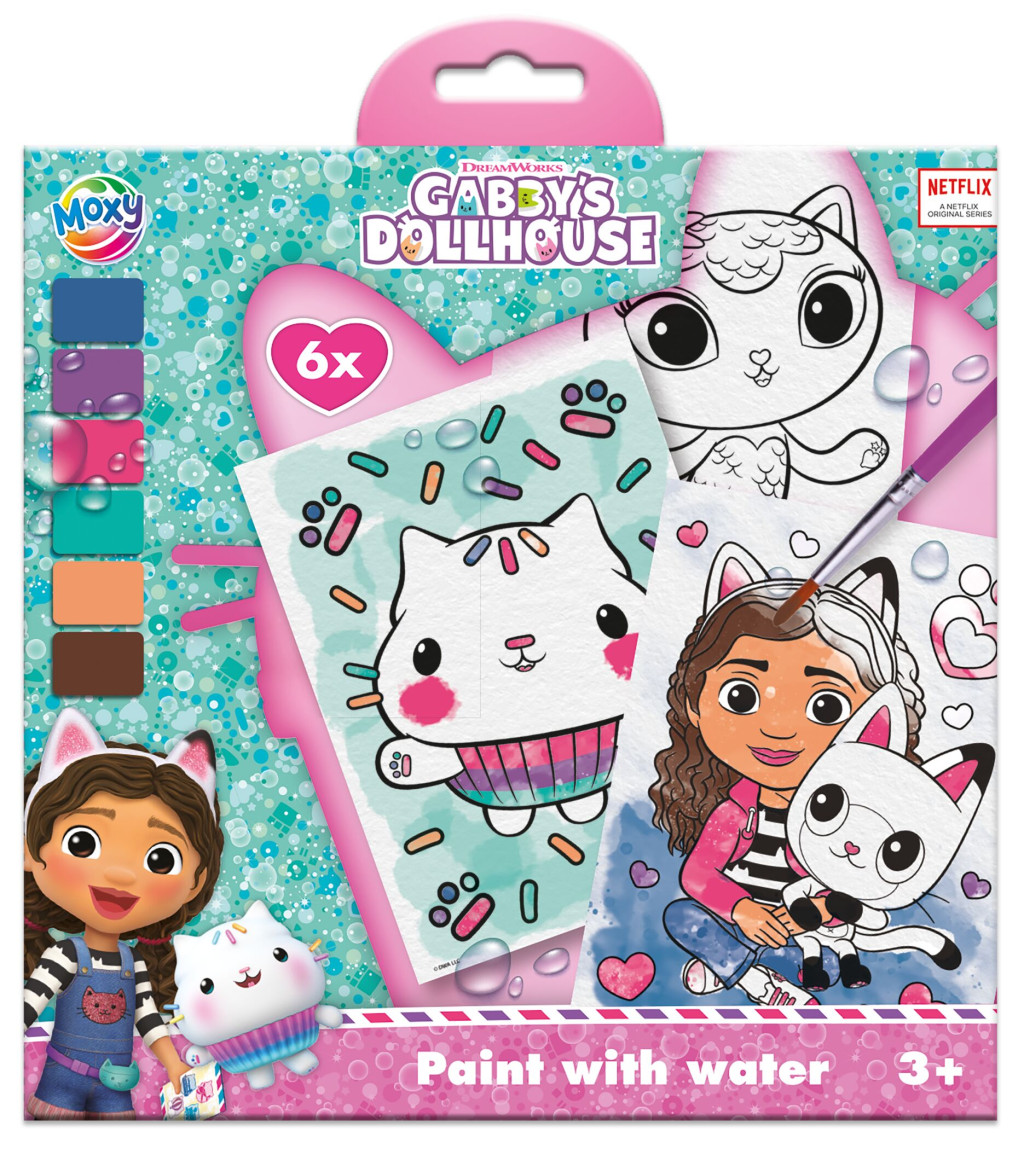 Gabby's Dollhouse Cats Σετ Ζωγραφικής για Δημιουργική Απασχόληση Παιδιών