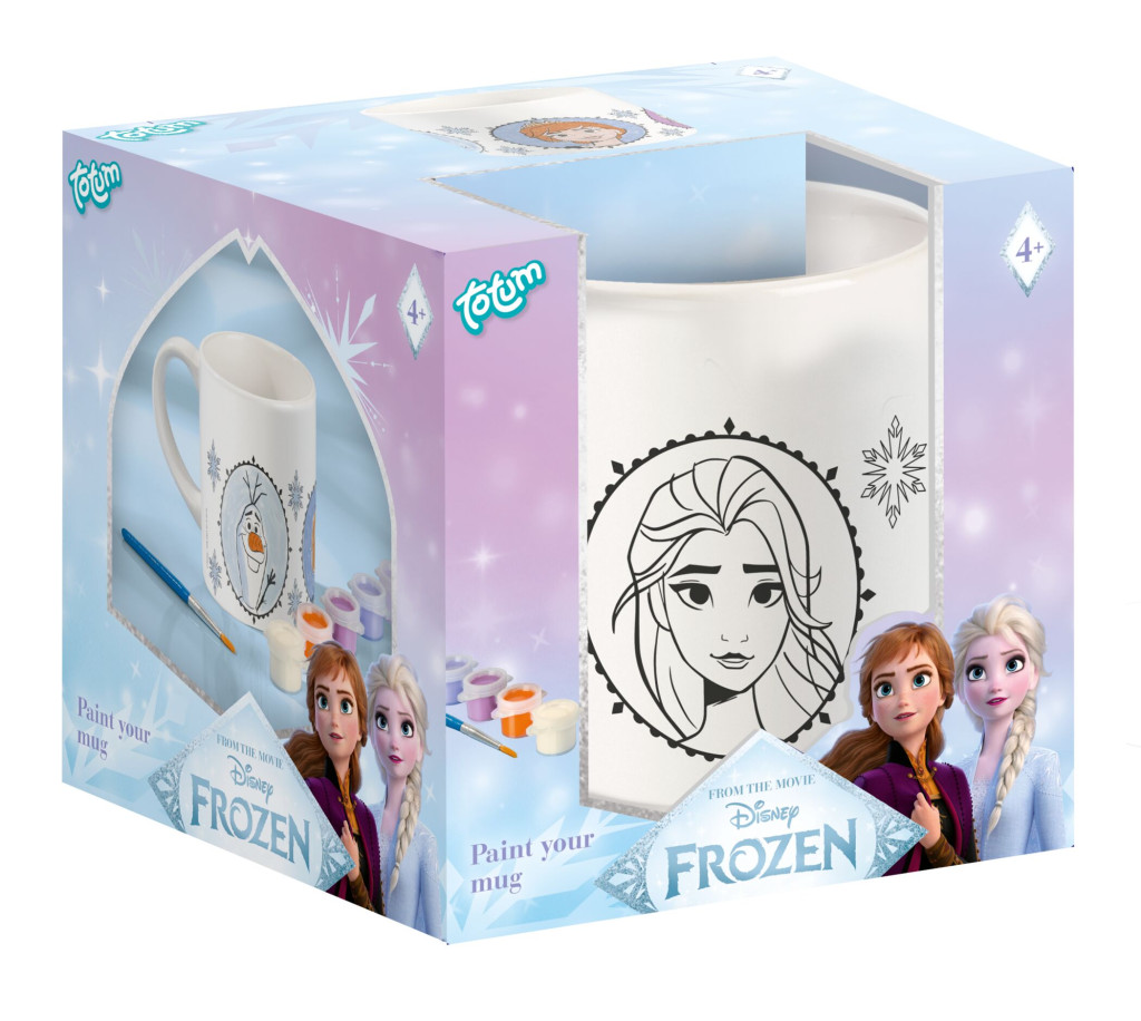 Disney Frozen Σετ Ζωγραφικής Πορσελάνινης Κούπας 235 ml σε Κουτί Δώρου