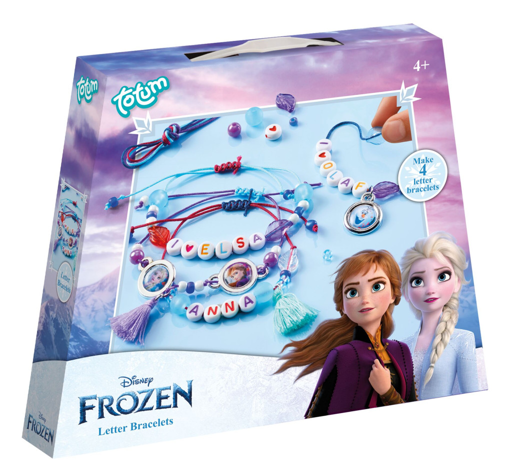Disney Frozen Destiny Σετ κατασκευής βραχιολιών με γράμματα
